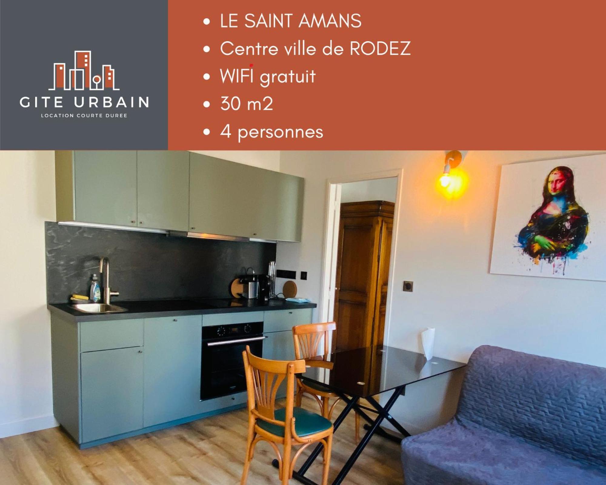 Appartement Le Saint Amans à Rodez Extérieur photo